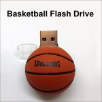 Basketball Flash Drive - 16 GB Memory with Logo