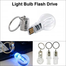 Customized Light Bulb Flash Drive - 4 GB  Customized Light Bulb Flash Drive - 4 GB
