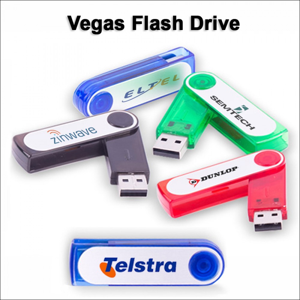 Promotional Vegas Flash Drive - 16 GB Memory