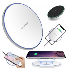 Logo Branded Fast Wireless Charging Pad  Logo Branded Fast Wireless Charging Pad