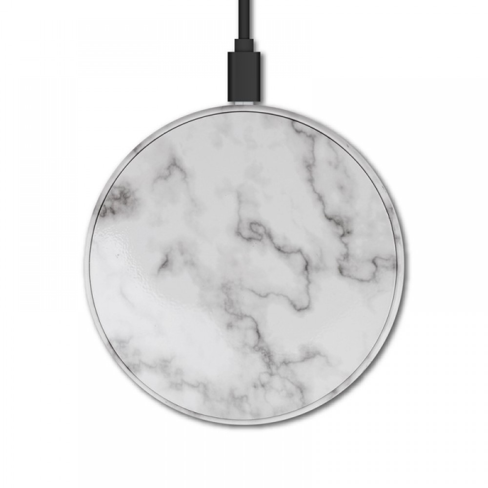 Personalized Chi-Charge Pad - Marble Wireless Charge Pad