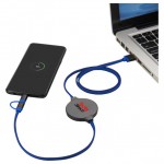 Gamma Wireless Charging Pad with 3-in-1 Cable