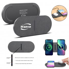 15W Wireless Charging Pad with Logo  15W Wireless Charging Pad with Logo