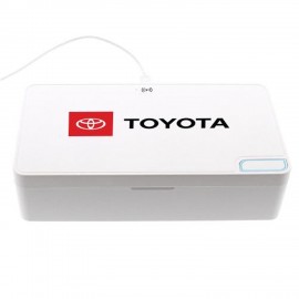 Customized UV-C Sanitizer with Wireless Charger  Customized UV-C Sanitizer with Wireless Charger