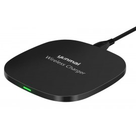 10 W Wireless Phone Charging Pad with Logo  10 W Wireless Phone Charging Pad with Logo
