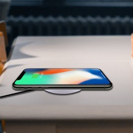 Logo Branded Chi-Charge Pad Mini - Wireless Charging Pad  Logo Branded Chi-Charge Pad Mini - Wireless Charging Pad