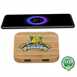 Henon Eco-Friendly 15W Wireless Charger-15W wireless charger with Logo  Henon Eco-Friendly 15W Wireless Charger-15W wireless charger with Logo