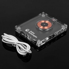 Clear Acrylic Wireless Charging Pad with Logo  Clear Acrylic Wireless Charging Pad with Logo