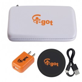 Wireless Phone Charging Kit with Logo