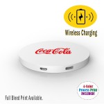 Personalized 10W Fastcharg Wireless Charging Pad (Round)