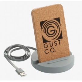 Set in Stone Wireless Charging Stand with Logo  Set in Stone Wireless Charging Stand with Logo