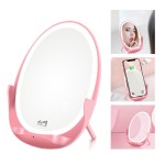 Personalized Make-Up Mirror W/ Wireless Charger