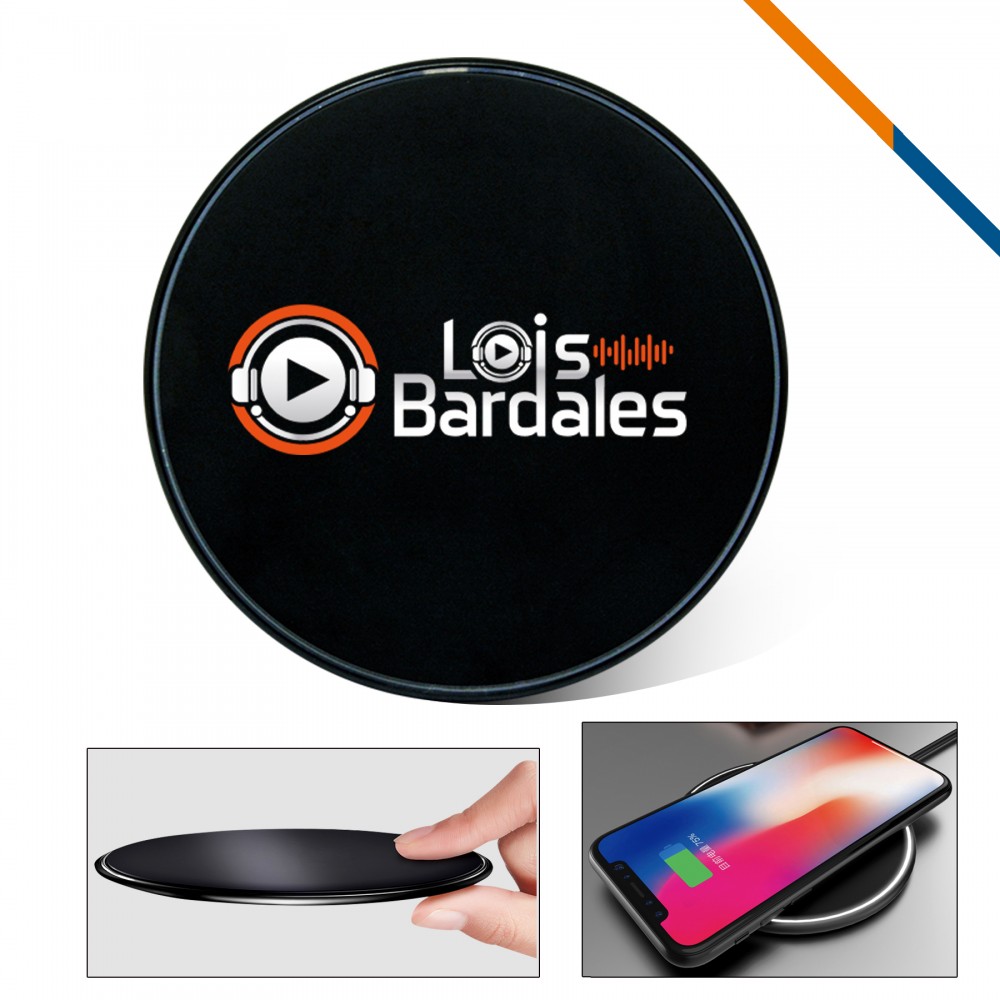 Ultra-thin Wireless Charger with Logo
