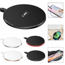 Fast Charge QI Wireless Phone Charging Pad with Logo  Fast Charge QI Wireless Phone Charging Pad with Logo