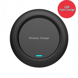 10W 15W Portable QI Wireless Charger Cell Phone Charging Pad For iPHONE 11 12 13 with Logo