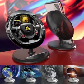 Round 10W Wireless Charging Stand with Logo  Round 10W Wireless Charging Stand with Logo