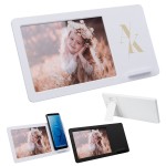Wireless Charging 4" x 6" Picture Frame with Logo