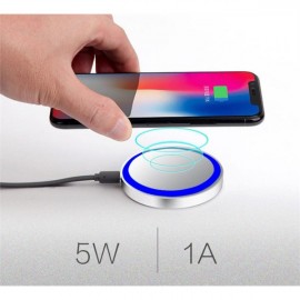 Wireless Charging Pad 5V 1000mah 5W phone wireless charger with Logo