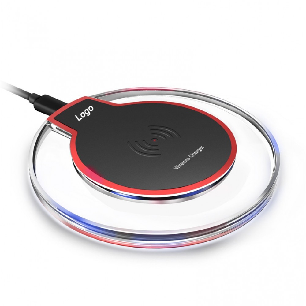 Promotional Logo Imprint Wireless Mobile Phone Charger