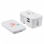  International Travel Adapter With Wireless Charging Pad
