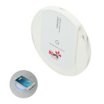 Kenya Wireless Charging Pad (White) with Logo