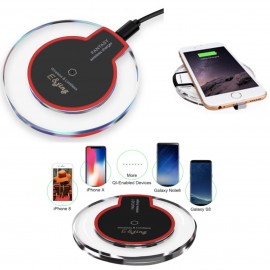 Wireless Intelligent Charging Pad with Logo