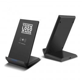 Wireless Charging Phone Stand with Logo