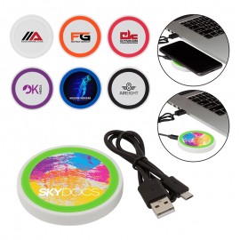 Boreus Wireless Charging Pad with Logo  Boreus Wireless Charging Pad with Logo