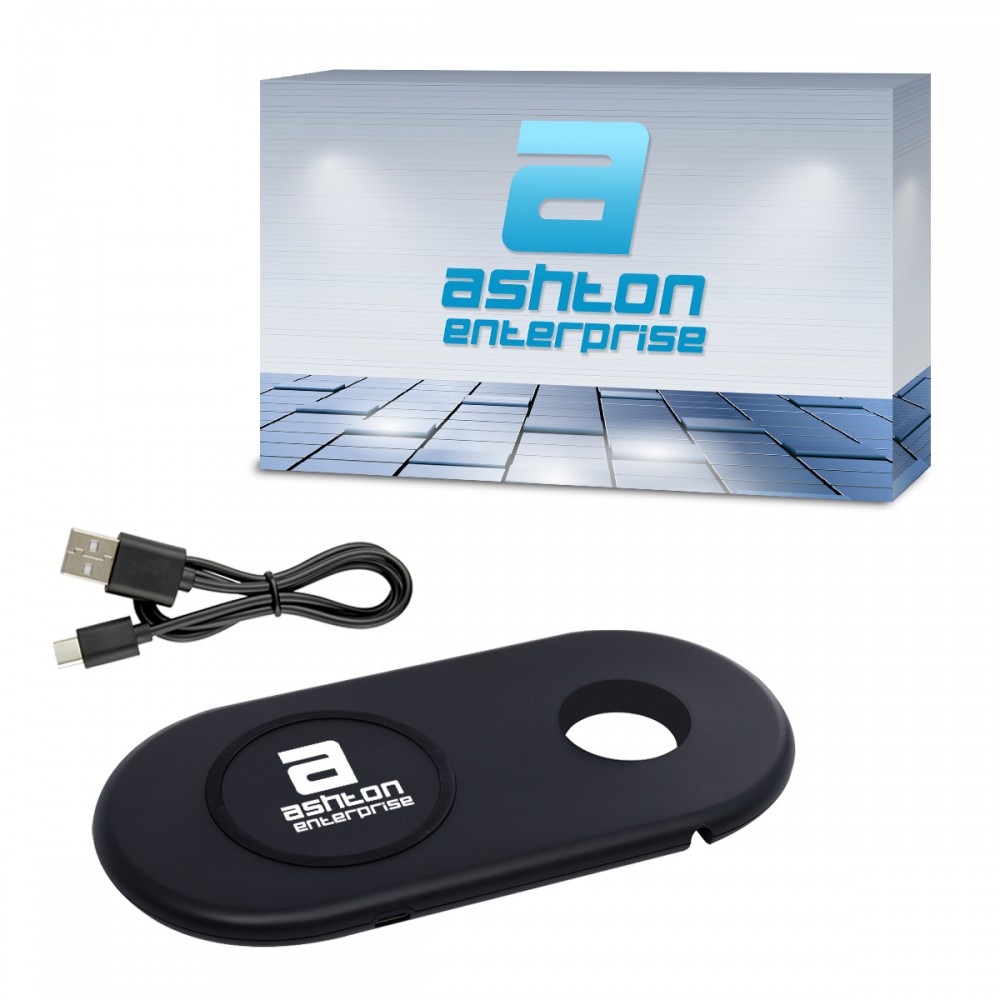 Tandem Phone & Watch Wireless Charging Pad With Custom Box Tandem Phone & Watch Wireless Charging Pad With Custom Box