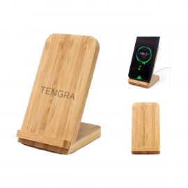 Custom Wooden Wireless Charging Phone Stand