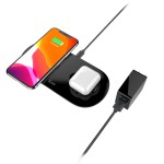  iLuv 2-In-1 Wireless Charging Pad
