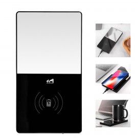 Logo Branded 3-In-1 Fast Charging Wireless Charger  Logo Branded 3-In-1 Fast Charging Wireless Charger