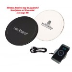 Promotional Light Up Fast Charge Wireless Charging Pad - 15W