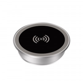Customized Desktop Embedded in Table Metal Fast QI Wireless Charger  Customized Desktop Embedded in Table Metal Fast QI Wireless Charger