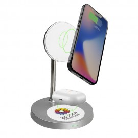 Personalized Orb 2-in-1 MagSafe Wireless Charger-10W