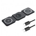 Promotional 3 in 1 Magnetic Wireless Charger