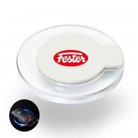 Customized Bongo Wireless Charging Pad (White)