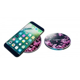 10W Color Painting Phone Wireless Charger with Logo