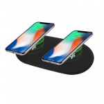 Qi Certified Dual 10W Fast Wireless Charging Pad