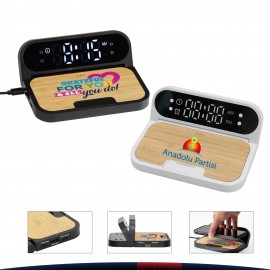Coris 2in1 Wireless Charging Pad with Logo  Coris 2in1 Wireless Charging Pad with Logo