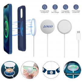 Magnetic Wireless Charger with Logo  Magnetic Wireless Charger with Logo
