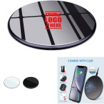 Personalized Round Ultra-thin Aluminum Alloy Wireless Charger