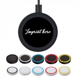 Logo Branded 5W Wireless Phone Charger Pad  Logo Branded 5W Wireless Phone Charger Pad