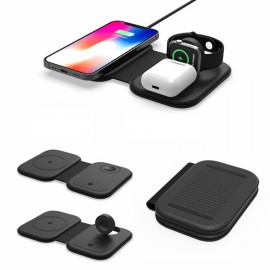 Personalized 15W Folding 3 In 1 Magnetic Wireless Charger