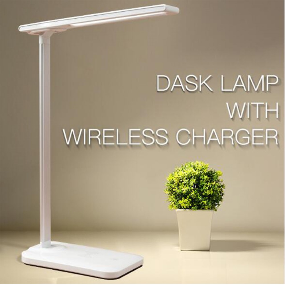 Promotional Smart Wireless LED Charging desk lamp.