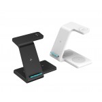Wireless Charging Station, 4 in 1 Wireless Charger for Apple Devices, for iPhone 13/12/11/X/8/SE with Logo