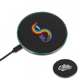 Custom LuminousPower 15W Wireless Charging Pad