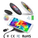  Fast Wireless Charger 10w - Qi Certified - Full Color Print