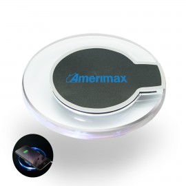 Custom Bongo Wireless Charging Pad (Black/White)