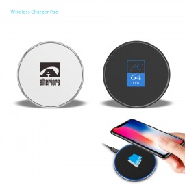 10W Wireless Charging Pad with Logo  10W Wireless Charging Pad with Logo